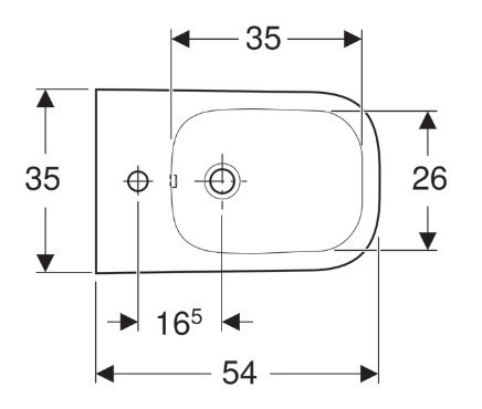 Geberit Smyle Square 500209011