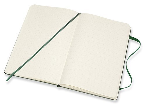 Moleskine Dots Notebook Large Green