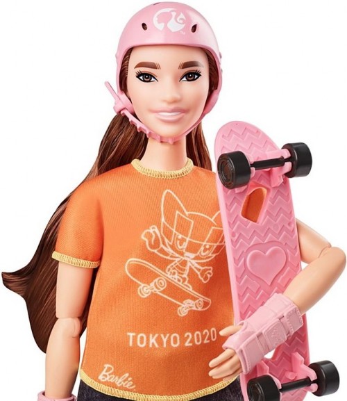 Barbie Olympic Games Tokyo 2020 Skateboarder GJL78