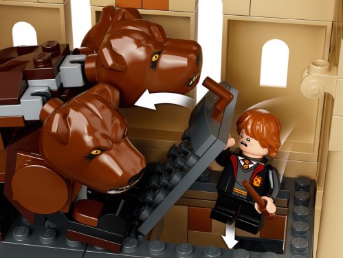 Lego Hogwarts Fluffy Encounter 76387