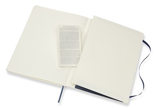 Moleskine Ruled Notebook A4 Soft Sapphire