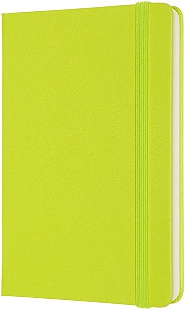 Moleskine Ruled Notebook Pocket Lime