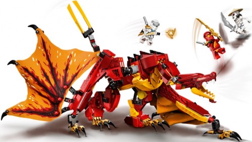 Lego Fire Dragon Attack 71753