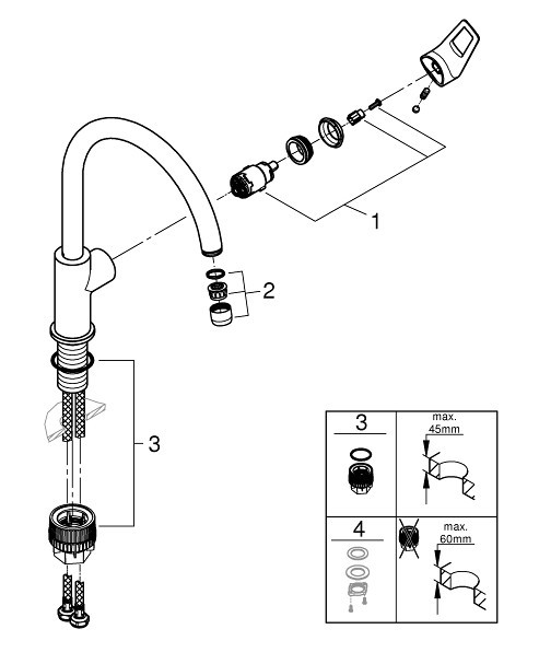 Grohe Start Loop 31374001