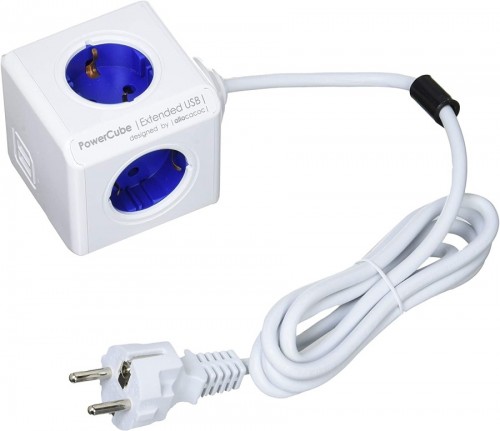 Allocacoc PowerCube Extended USB 1402BL/DEEUPC