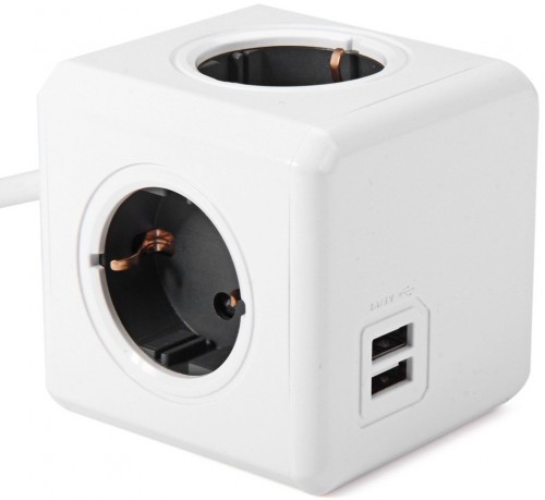 Allocacoc PowerCube Extended USB 1402GY/DEEUPC