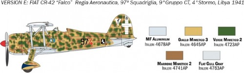 ITALERI FIAT CR.42 Falco (1:72)