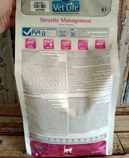 Farmina Vet Life Feline Struvite Management 10 kg