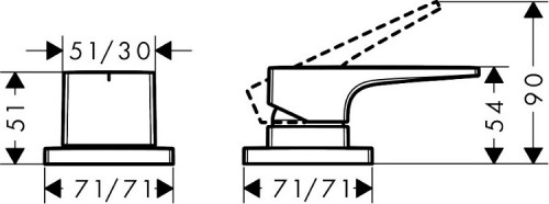 Hansgrohe Metropol 74548000