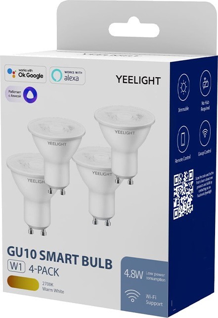 Xiaomi Yeelight GU10 Smart Bulb W1 Dimmable White