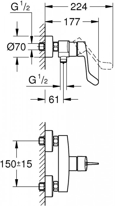Grohe Eurosmart 25244003