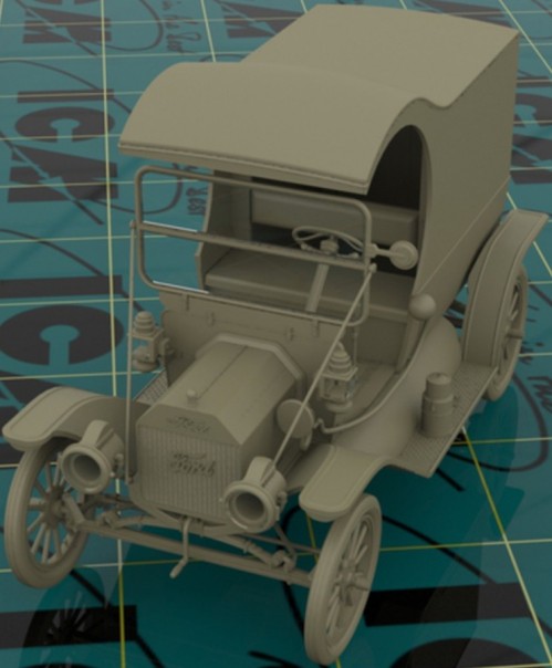 ICM Model T 1912 Light Delivery Car (1:24)