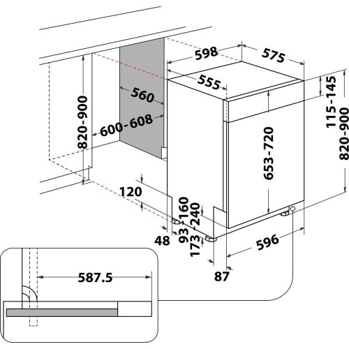 Whirlpool WBC 3C26 B