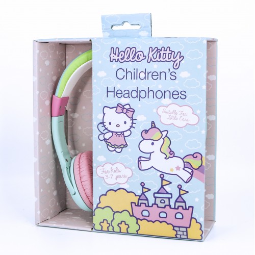 OTL Rainbow Kitty Pink Kids Headphones