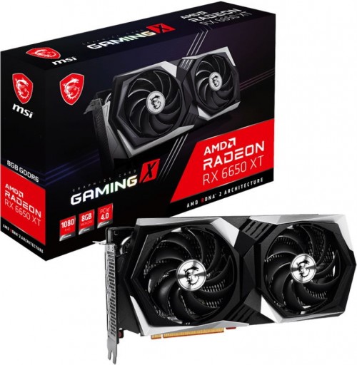 MSI Radeon RX 6650 XT GAMING X 8G