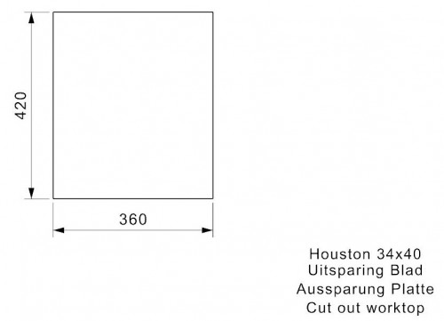 Reginox Houston 34x40 R32862