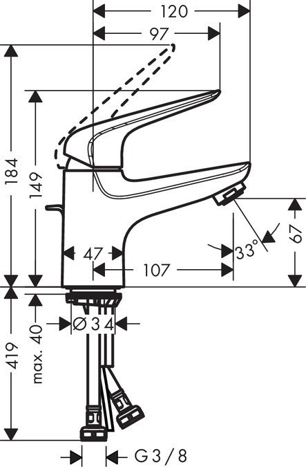 Hansgrohe Novus 70 20180005