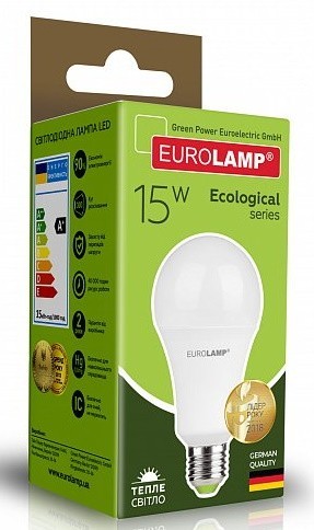 Eurolamp LED EKO A70 15W 3000K E27