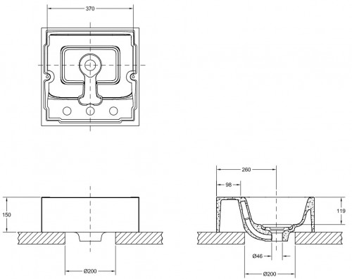 GESSI Rettangolo 37572