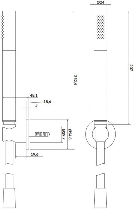 Cersanit Inverto S951-398