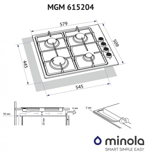 Minola MGM 615204 BL