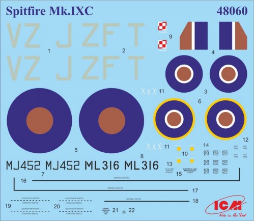 ICM Spitfire Mk.IXC Beer Delivery (1:48)