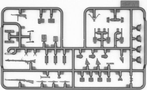 ICM Sd.Kfz. 247 Ausf.B with MG 34 Machine Gun (1:35)