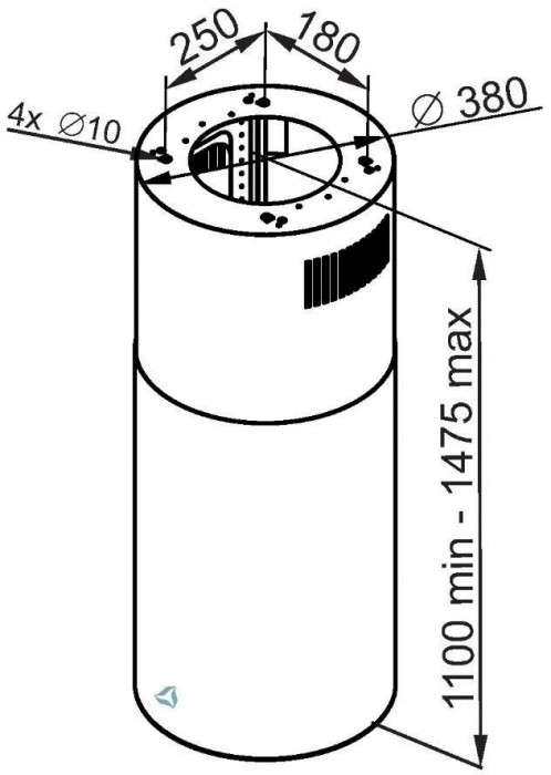 Ciarko Tubus W Long BK