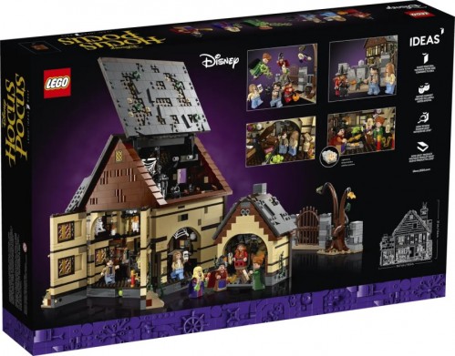 Lego Disney Hocus Pocus The Sanderson Sisters Cottage 21341