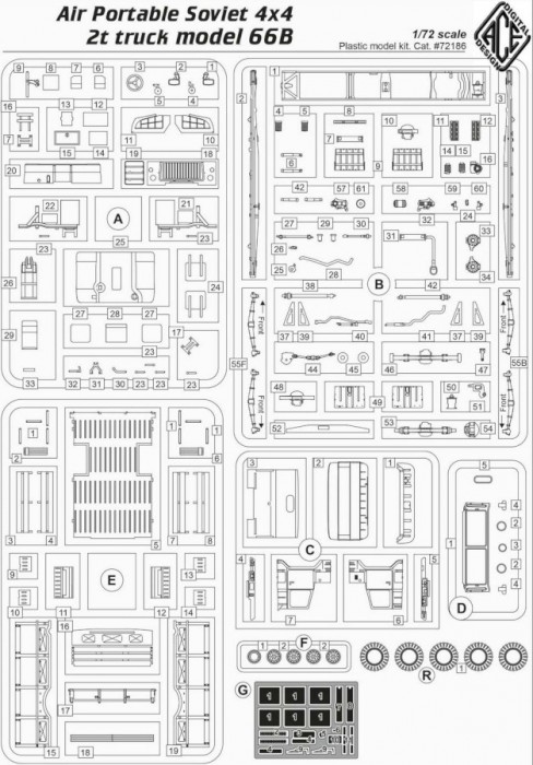 Ace Soviet Air Portable Truck m.66B (1:72)