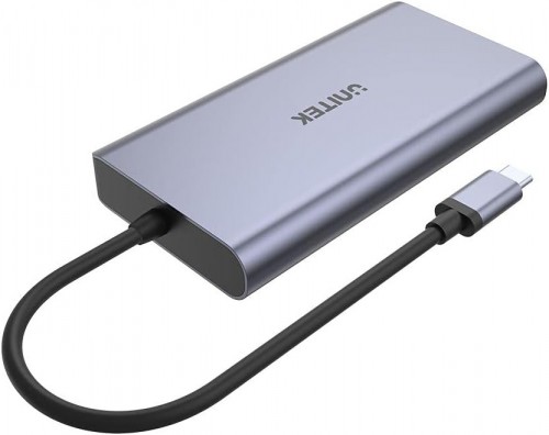 Unitek uHUB S7+ 7-in-1 USB-C Ethernet Hub with MST Dual Moni