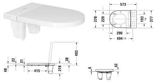 Duravit ME by Starck / SensoWash 2510092000