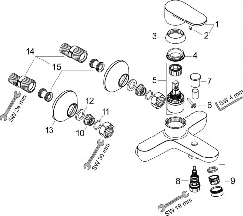 Hansgrohe Vernis Blend 20231000