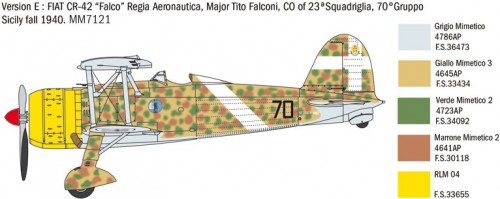 ITALERI Fiat CR.42 Falco (1:48)