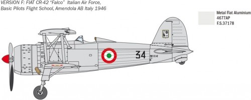 ITALERI Fiat CR.42 Falco (1:48)