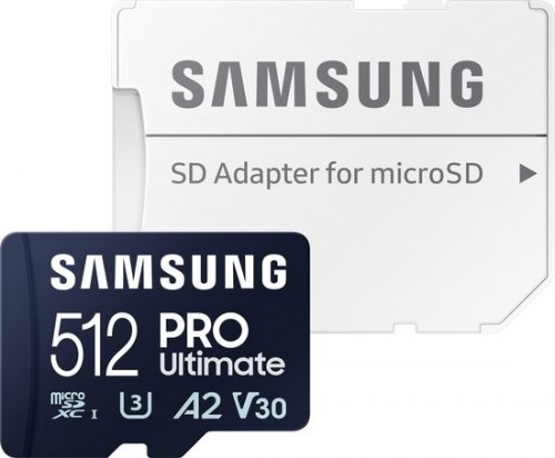 Samsung PRO Ultimate + Adapter microSDXC 512Gb