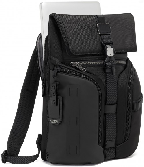 Tumi Alpha Bravo Logistics Flap Lid Backpack