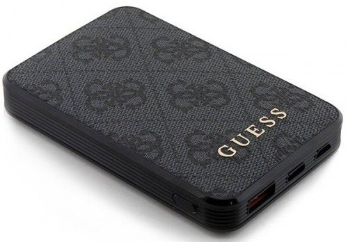 GUESS Leather Metal Logo 5000