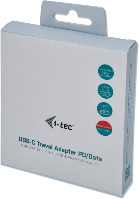 i-Tec USB C HDMI Travel Adapter PD/Data