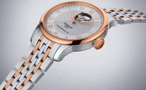 TISSOT Le Locle Powermatic 80 Open Heart T006.407.22.033.02