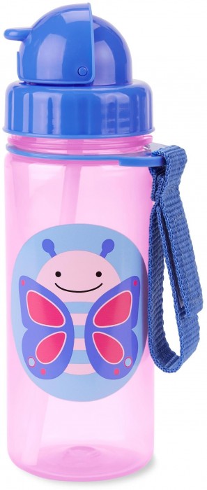 Skip Hop Zoo Straw Bottle 390