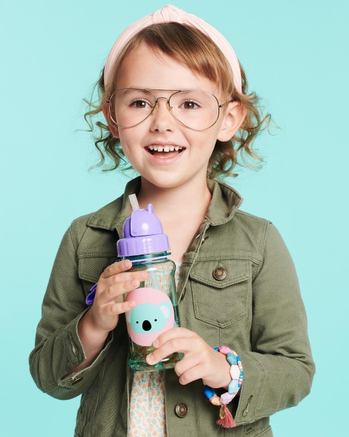 Skip Hop Zoo Straw Bottle 390