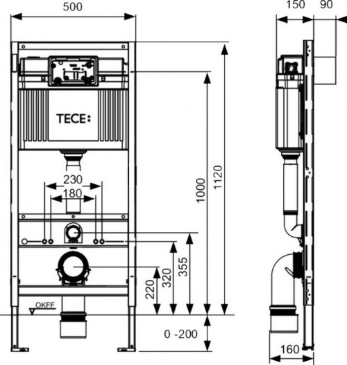 Tece Base 9400412