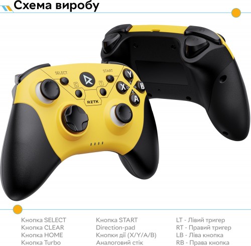 RZTK GamePad BT5.0