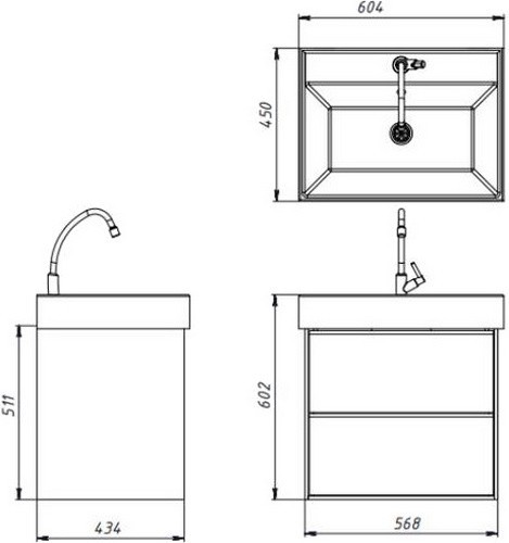 Devit Quadra 60 083060W