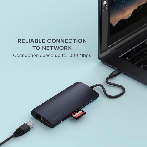 Satechi USB-C Multiport Adapter 8K With Ethernet V3