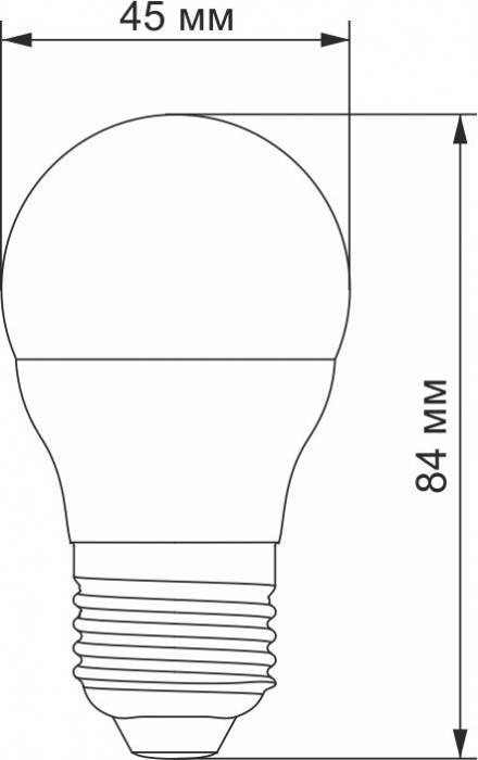 Videx G45e 3.5W 3000K E27