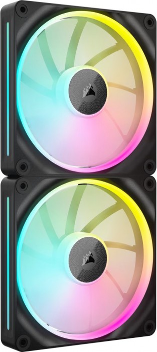 Corsair iCUE LINK LX140 RGB PWM Black Dual Pack