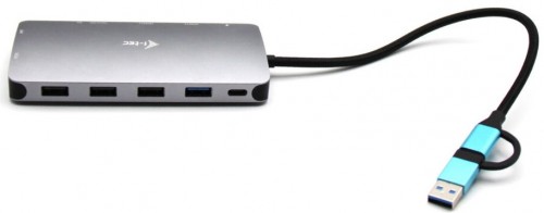 i-Tec USB 3.0 USB-C/Thunderbolt 3x Display Travel Nano Dock