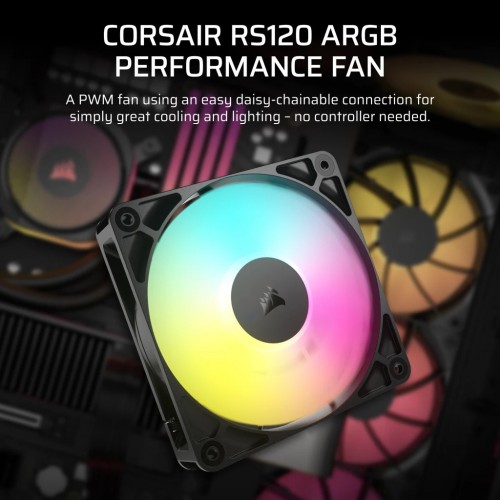 Corsair RS120 ARGB Black